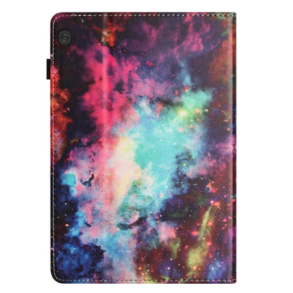 For Lenovo Tab M10 Pattern Printing PU Leather Tablet Case Litchi Texture Full Protection Tablet Cover