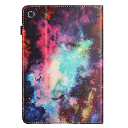 For Lenovo Tab M10 Plus (3rd Gen)  /  Xiaoxin Pad 2022 10.6 inch PU Leather Tablet Case Litchi Texture Card Slot Pattern Printing Cover