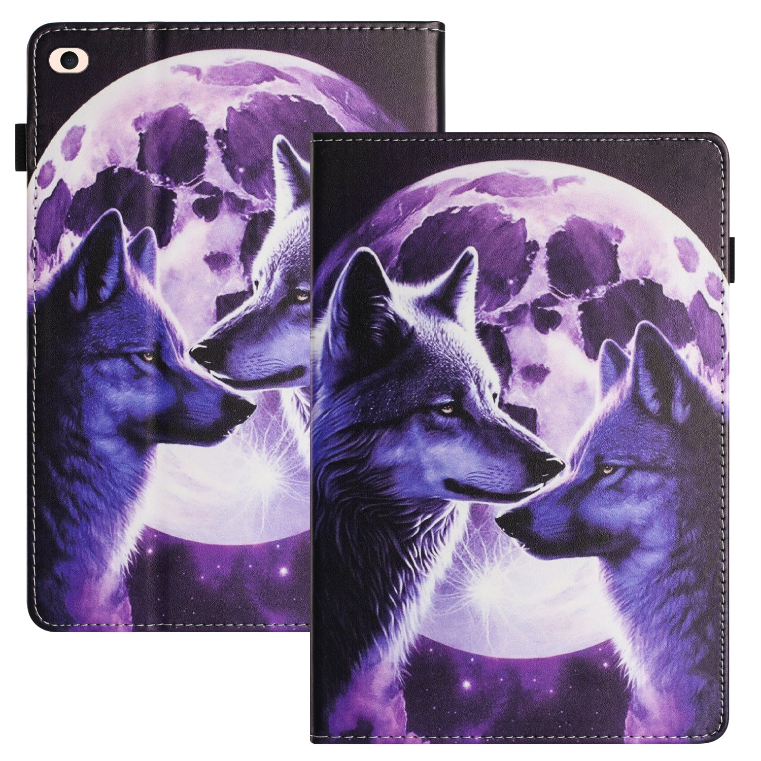 For iPad mini (2019) 7.9 inch  /  mini 4  /  mini 3  /  Mini 2  /  Mini PU Leather Tablet Case Pattern Printing Stand Cover