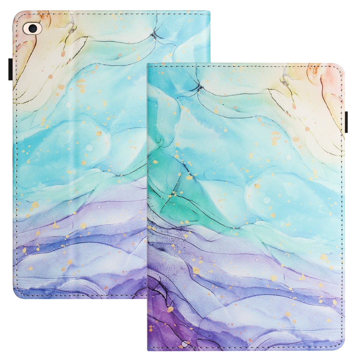 For iPad mini (2019) 7.9 inch  /  mini 4  /  mini 3  /  Mini 2  /  Mini PU Leather Tablet Case Pattern Printing Stand Cover