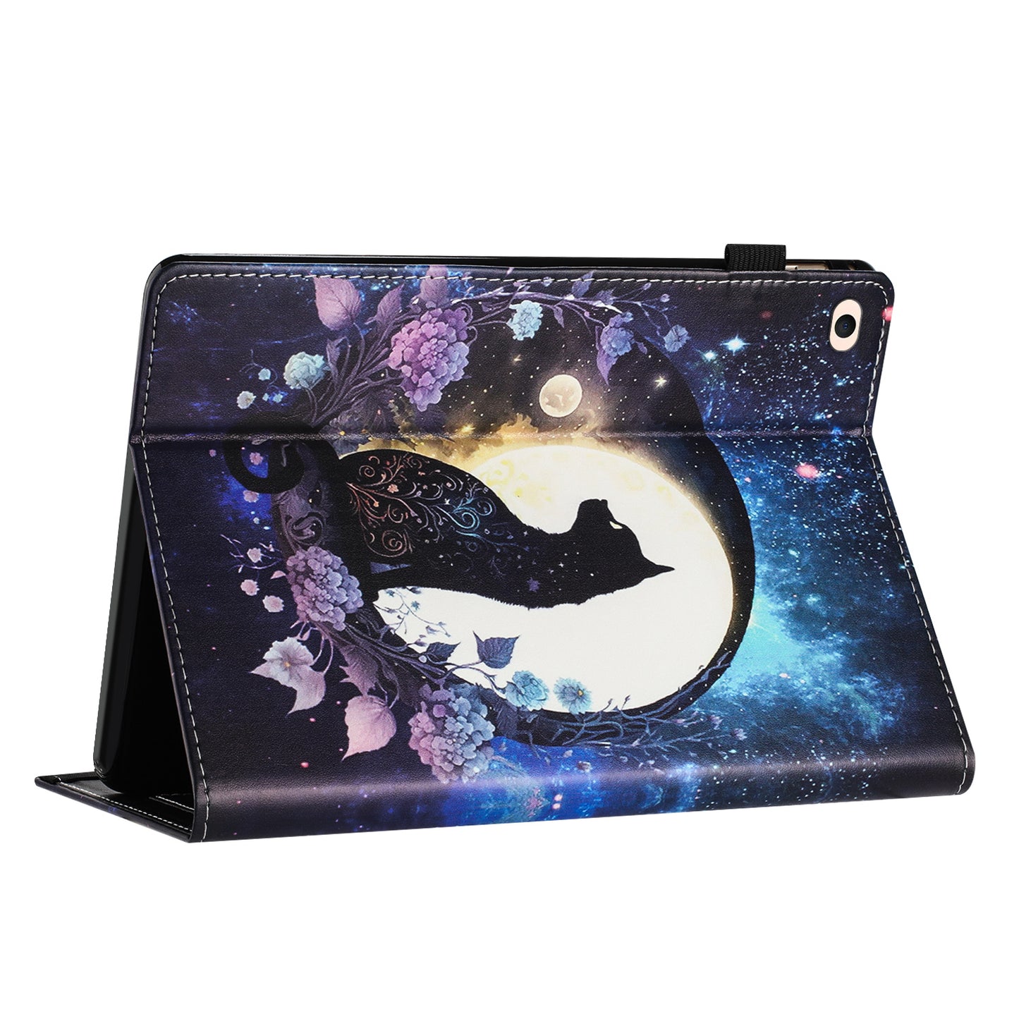 For iPad mini (2019) 7.9 inch  /  mini 4  /  mini 3  /  Mini 2  /  Mini PU Leather Tablet Case Pattern Printing Stand Cover
