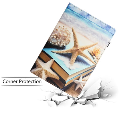 For iPad Air (2013)  /  Air 2  /  9.7-inch (2017)  /  (2018) Anti-Drop PU Leather Tablet Stand Case Pattern Printing Cover Card Holder