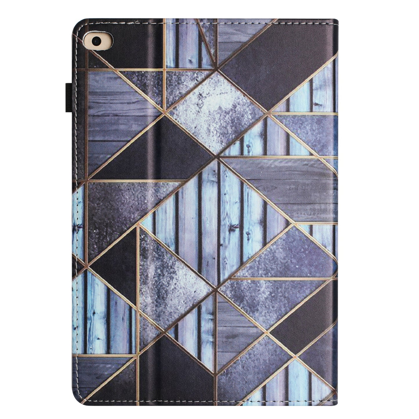 For iPad Air (2013)  /  Air 2  /  9.7-inch (2017)  /  (2018) Anti-Drop PU Leather Tablet Stand Case Pattern Printing Cover Card Holder