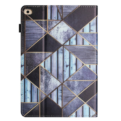 For iPad Air (2013)  /  Air 2  /  9.7-inch (2017)  /  (2018) Anti-Drop PU Leather Tablet Stand Case Pattern Printing Cover Card Holder