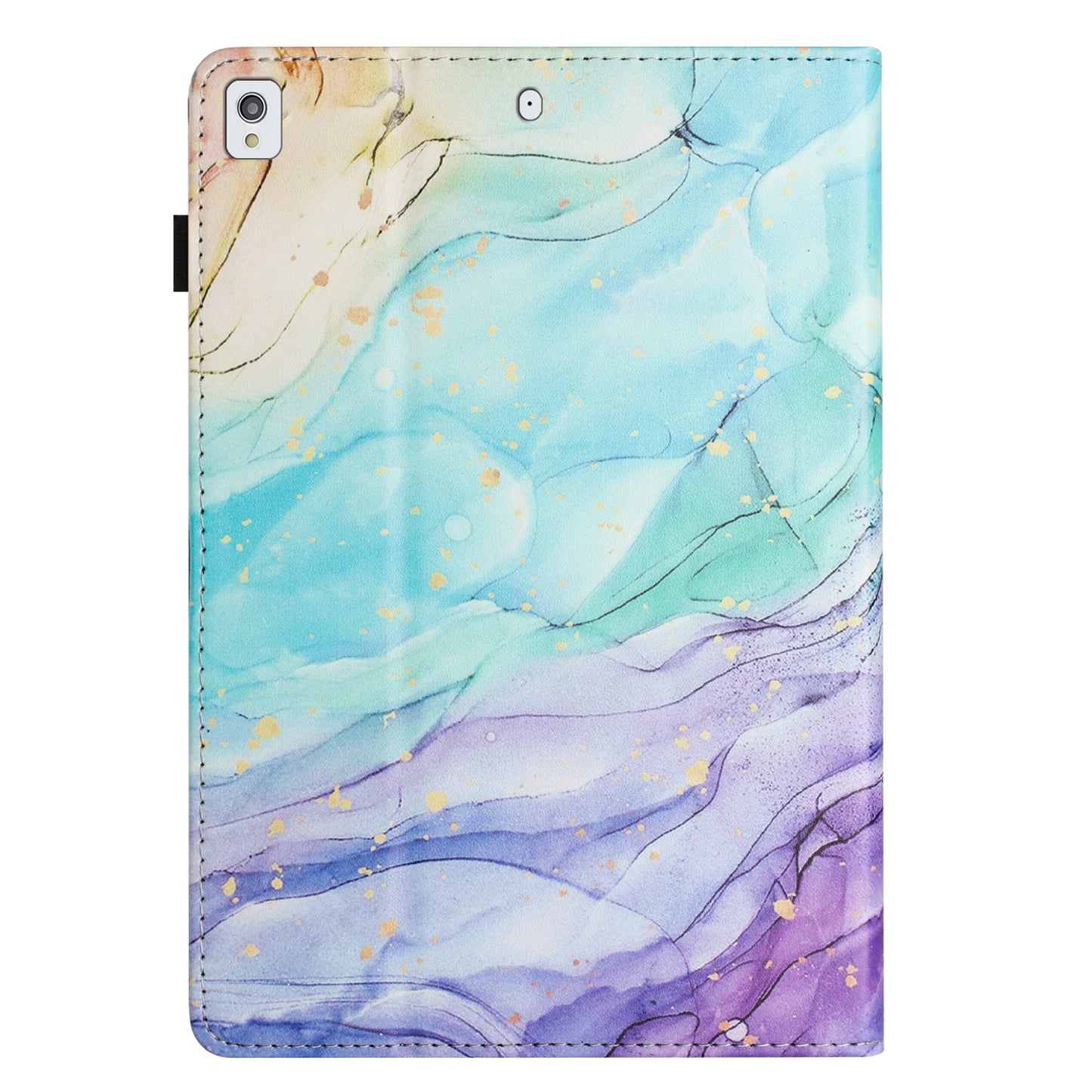 For iPad 10.2 (2020)  /  (2019)  /  Air 10.5 inch (2019) Pattern Printing PU Leather Tablet Stand Case Litchi Texture Cover