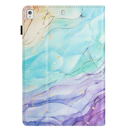 For iPad 10.2 (2020)  /  (2019)  /  Air 10.5 inch (2019) Pattern Printing PU Leather Tablet Stand Case Litchi Texture Cover