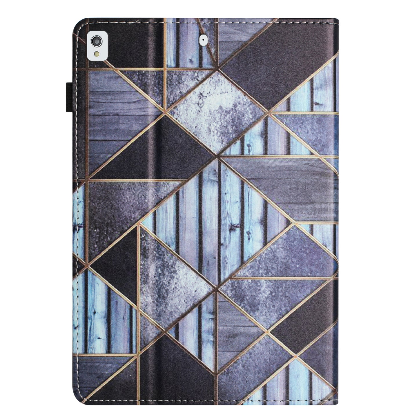 For iPad 10.2 (2020)  /  (2019)  /  Air 10.5 inch (2019) Pattern Printing PU Leather Tablet Stand Case Litchi Texture Cover