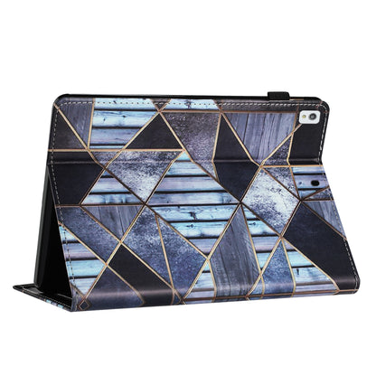 For iPad 10.2 (2020)  /  (2019)  /  Air 10.5 inch (2019) Pattern Printing PU Leather Tablet Stand Case Litchi Texture Cover