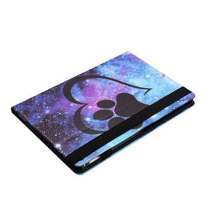 For iPad mini (2021) Drop-Proof PU Leather TPU Tablet Case Stand Pattern Printing Well-Protected Cover