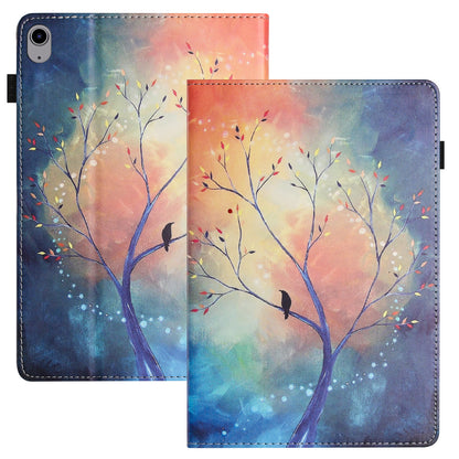 For iPad mini (2021) Drop-Proof PU Leather TPU Tablet Case Stand Pattern Printing Well-Protected Cover