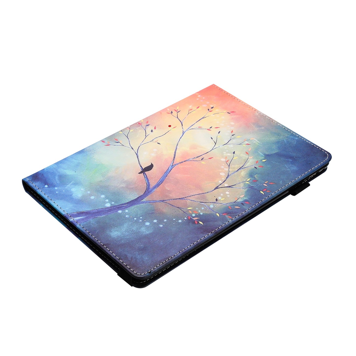 For iPad mini (2021) Drop-Proof PU Leather TPU Tablet Case Stand Pattern Printing Well-Protected Cover