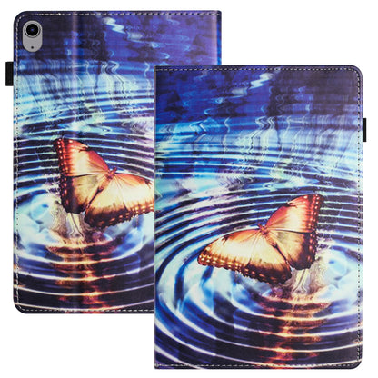 For iPad mini (2021) Drop-Proof PU Leather TPU Tablet Case Stand Pattern Printing Well-Protected Cover