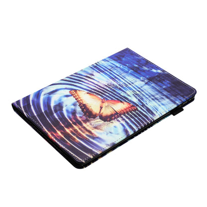 For iPad mini (2021) Drop-Proof PU Leather TPU Tablet Case Stand Pattern Printing Well-Protected Cover