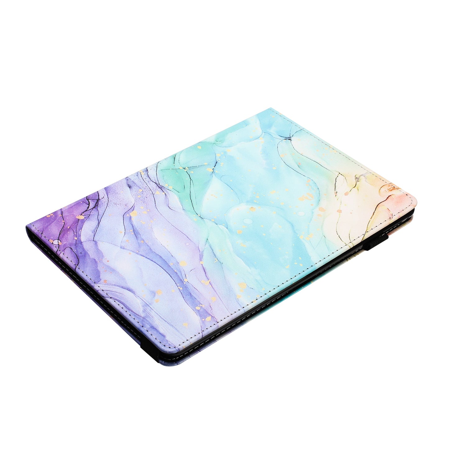 For iPad mini (2021) Drop-Proof PU Leather TPU Tablet Case Stand Pattern Printing Well-Protected Cover