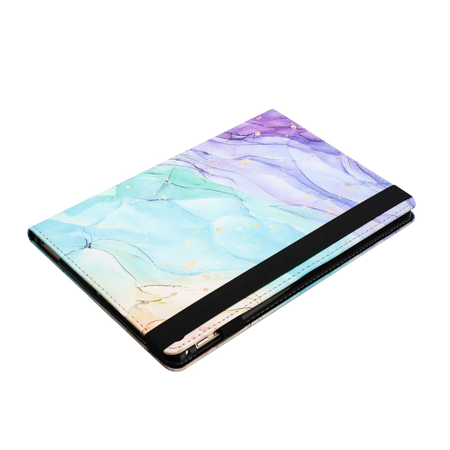 For iPad mini (2021) Drop-Proof PU Leather TPU Tablet Case Stand Pattern Printing Well-Protected Cover