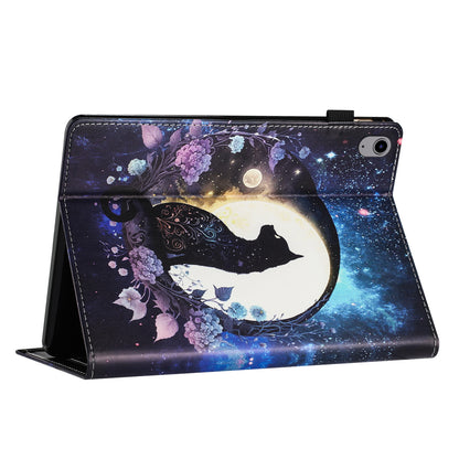 For iPad mini (2021) Drop-Proof PU Leather TPU Tablet Case Stand Pattern Printing Well-Protected Cover