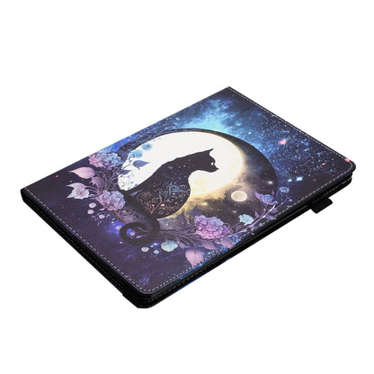 For iPad mini (2021) Drop-Proof PU Leather TPU Tablet Case Stand Pattern Printing Well-Protected Cover