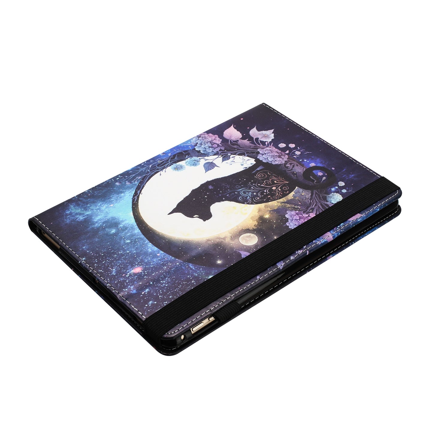 For iPad mini (2021) Drop-Proof PU Leather TPU Tablet Case Stand Pattern Printing Well-Protected Cover