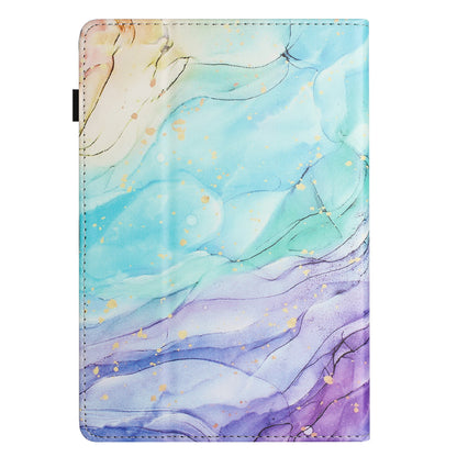 For Amazon Kindle Paperwhite 5 (2021) PU Leather Tablet Protective Case Pattern Printing Anti-drop Tablet Stand Shell