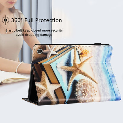 For Amazon Fire Max 11 Full Protection PU Leather Tablet Case Pattern Printing Stand Tablet Protector