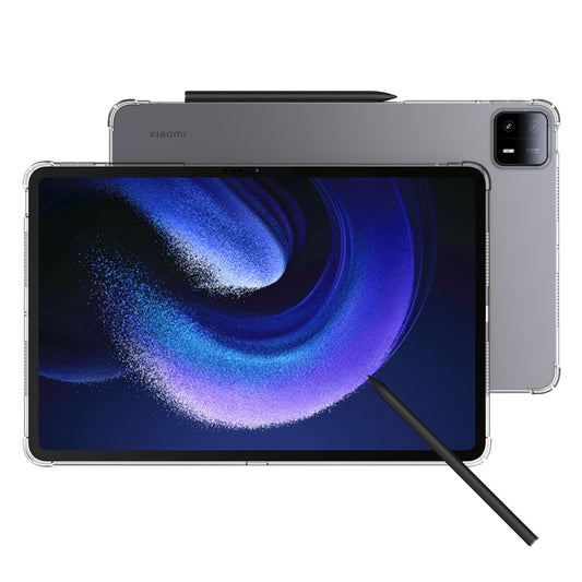 Clear Case for Xiaomi Pad 6 Max 14 , Reinforced Corners Soft TPU Protective Cover