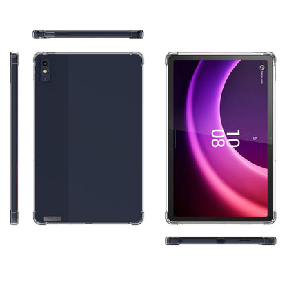 For Lenovo Tab M10 5G TPU Tablet Case Transparent Cover Reinforced Corners Anti-drop Shell
