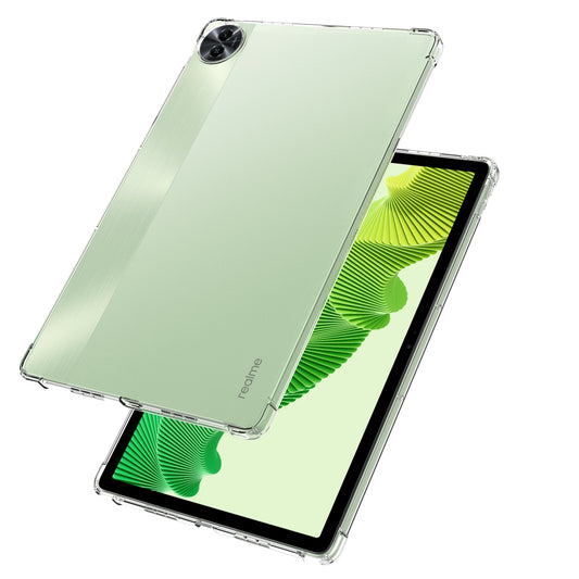 For Realme Pad 2 Soft TPU Tablet Case Transparent Cover Anti-drop Reinforced Corners Shell