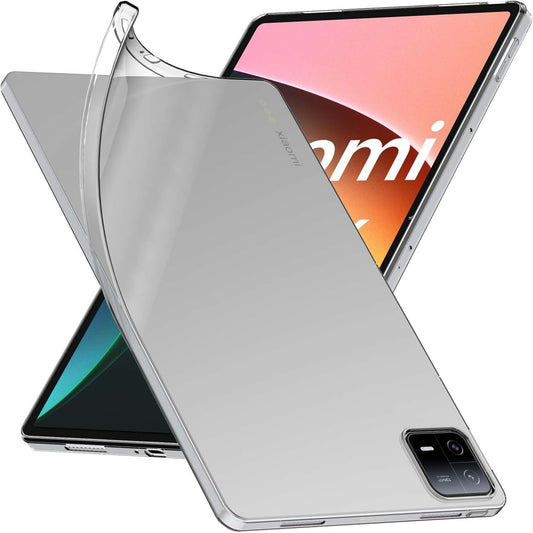 For Xiaomi Pad 6 Pro / Pad 6 Clear TPU Cover HD Transparent Tablet Case Drop Protection Shell