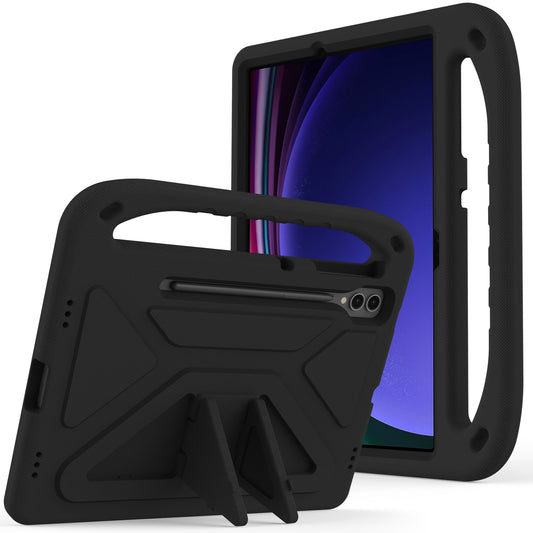EVA Tablet Case for Samsung Galaxy Tab S7+ / S8+ / S9+ , Kids Friendly Hand Grip Kickstand Cover