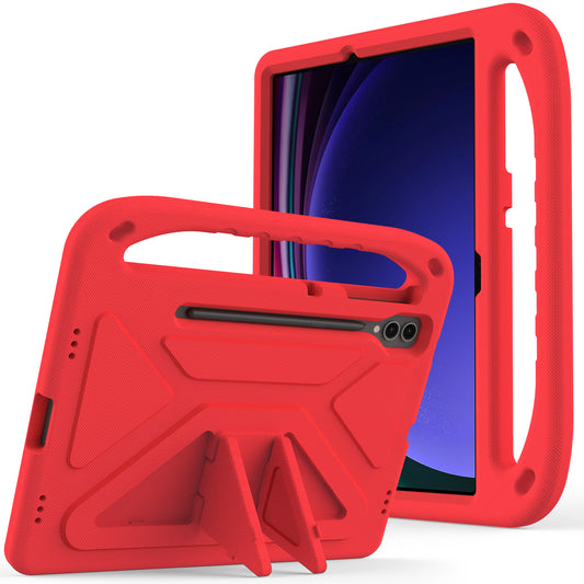 EVA Tablet Case for Samsung Galaxy Tab S7+ / S8+ / S9+ , Kids Friendly Hand Grip Kickstand Cover