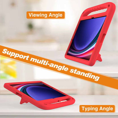 EVA Tablet Case for Samsung Galaxy Tab S7+ / S8+ / S9+ , Kids Friendly Hand Grip Kickstand Cover