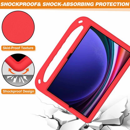 EVA Tablet Case for Samsung Galaxy Tab S7+ / S8+ / S9+ , Kids Friendly Hand Grip Kickstand Cover