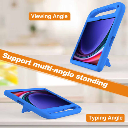 EVA Tablet Case for Samsung Galaxy Tab S7+ / S8+ / S9+ , Kids Friendly Hand Grip Kickstand Cover