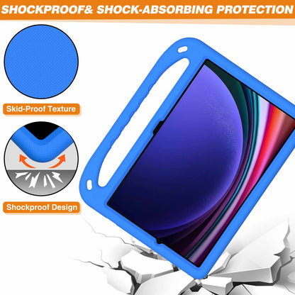 EVA Tablet Case for Samsung Galaxy Tab S7+ / S8+ / S9+ , Kids Friendly Hand Grip Kickstand Cover