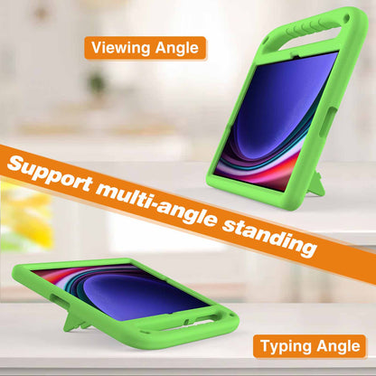 EVA Tablet Case for Samsung Galaxy Tab S7+ / S8+ / S9+ , Kids Friendly Hand Grip Kickstand Cover