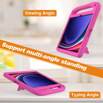 EVA Tablet Case for Samsung Galaxy Tab S7+ / S8+ / S9+ , Kids Friendly Hand Grip Kickstand Cover