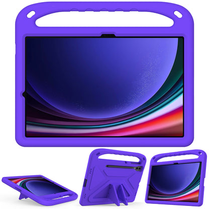 EVA Tablet Case for Samsung Galaxy Tab S7+ / S8+ / S9+ , Kids Friendly Hand Grip Kickstand Cover