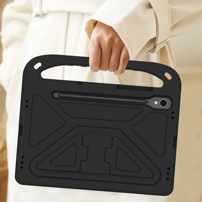 Handle EVA Case for Samsung Galaxy Tab S7 / S8 / S9 , Shockproof Kickstand Tablet Cover
