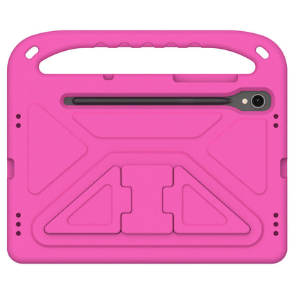 Handle EVA Case for Samsung Galaxy Tab S7 / S8 / S9 , Shockproof Kickstand Tablet Cover