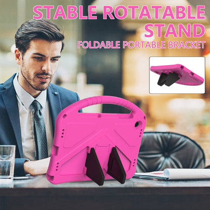 EVA Rugged Shockproof Cover for Samsung Galaxy Tab A9+ , Protective Handle Kickstand Tablet Case