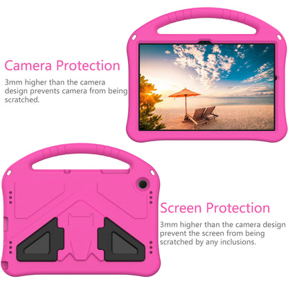 EVA Rugged Shockproof Cover for Samsung Galaxy Tab A9+ , Protective Handle Kickstand Tablet Case
