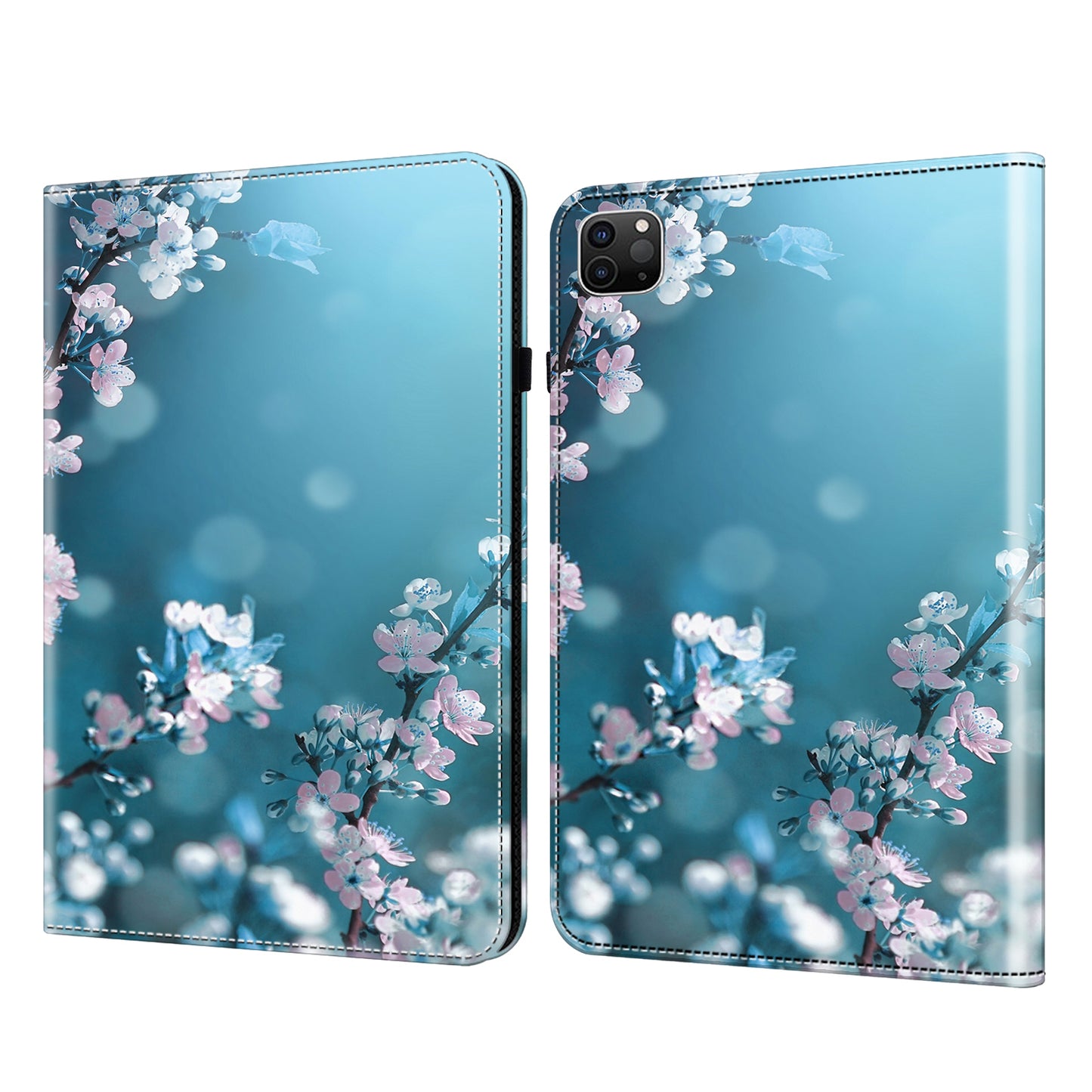For iPad Pro 11 (2020) / (2021) / (2022) / iPad Air (2020) / (2022) PU Leather Flip Cover Pattern Printing Tablet Case with Stand