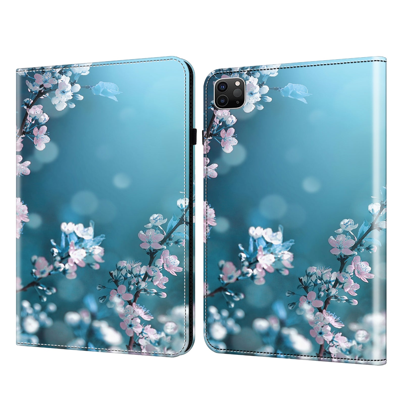 For iPad Pro 11 (2020) / (2021) / (2022) / iPad Air (2020) / (2022) PU Leather Flip Cover Pattern Printing Tablet Case with Stand