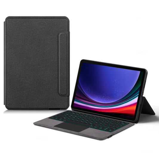 Backlight Bluetooth Keyboard Case with Touchpad for Samsung Galaxy Tab S9 Anti-Scratch Tablet Leather Cover