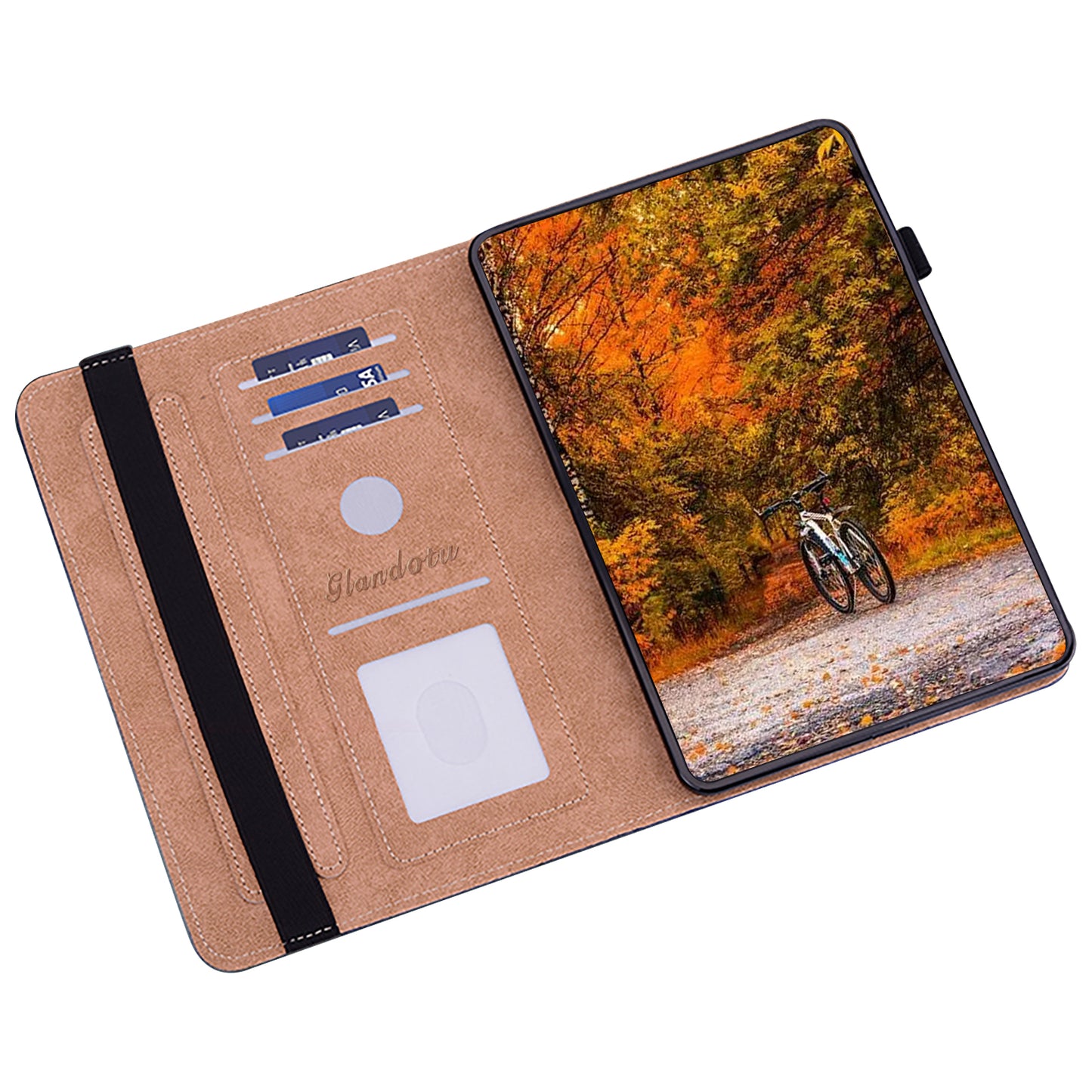 For iPad Pro 10.5 (2017)  /  Air 10.5 inch (2019)  /  10.2 (2019)  /  10.2 (2020)  /  10.2 (2021) PU Leather Tablet Case Stand Cover Card Holder