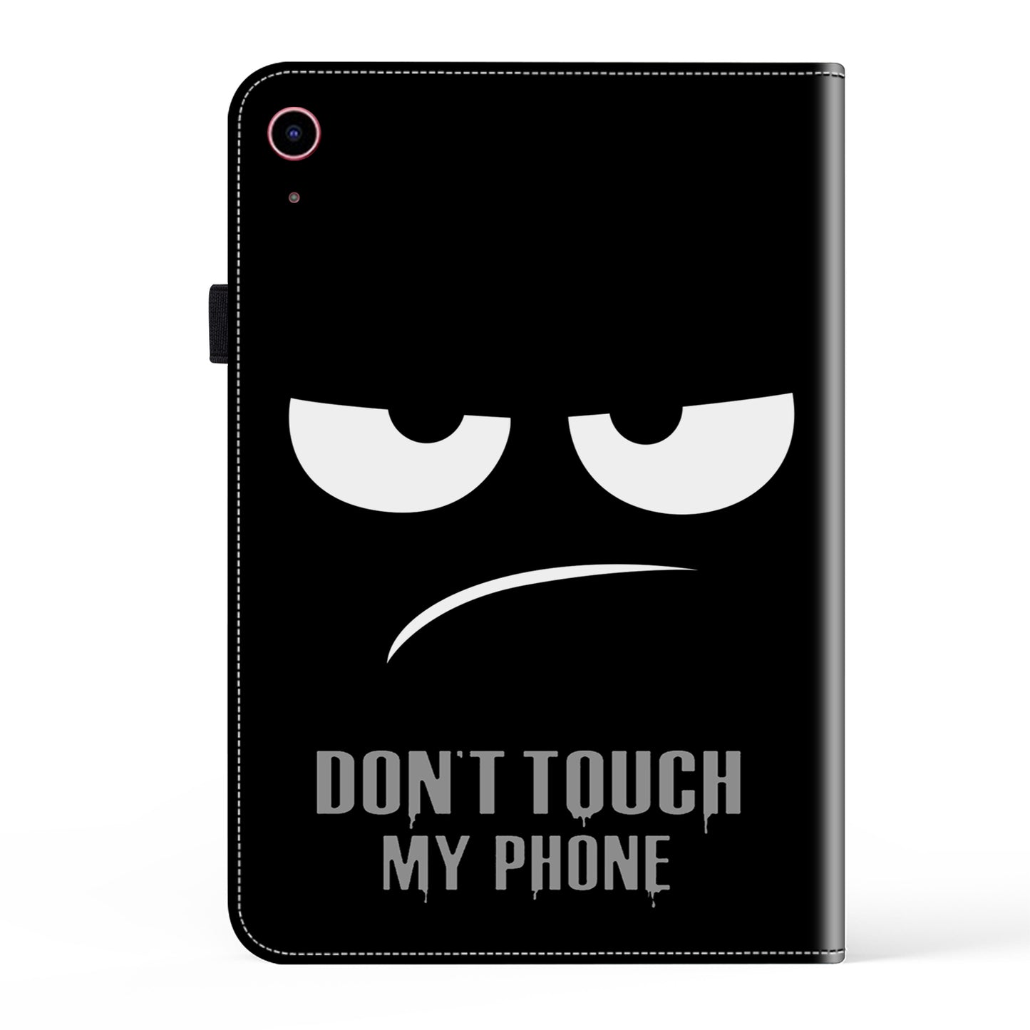 For iPad 10.9 (2022) Pattern Printing PU Leather Flip Cover Anti-Scratch Strap Closure Tablet Case with Stand