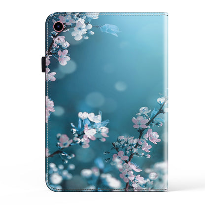 For iPad 10.9 (2022) Pattern Printing PU Leather Flip Cover Anti-Scratch Strap Closure Tablet Case with Stand