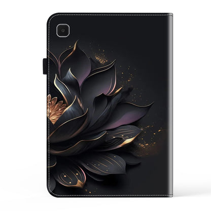 For Samsung Galaxy Tab A7 Lite 8.7-inch Pattern Printing Tablet Stand Case Drop-proof PU Leather TPU Cover Card Holder