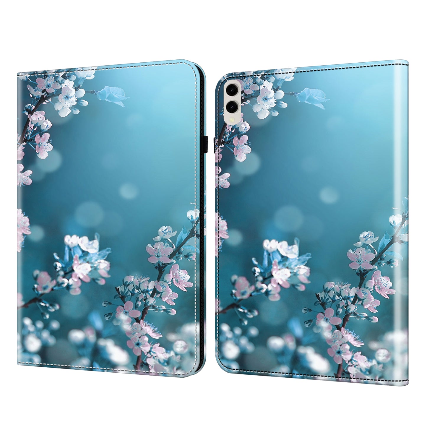 For Samsung Galaxy Tab S9+ / S9 FE+ All-inclusive Protection PU Leather TPU Tablet Stand Case Pattern Printing Cover