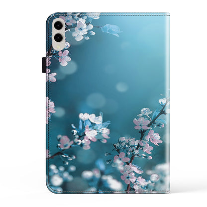 For Samsung Galaxy Tab S9+ / S9 FE+ All-inclusive Protection PU Leather TPU Tablet Stand Case Pattern Printing Cover